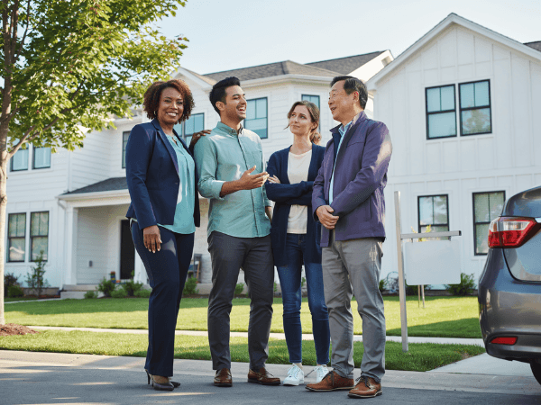 Recruit RE team collaborating — our vision for real estate hiring